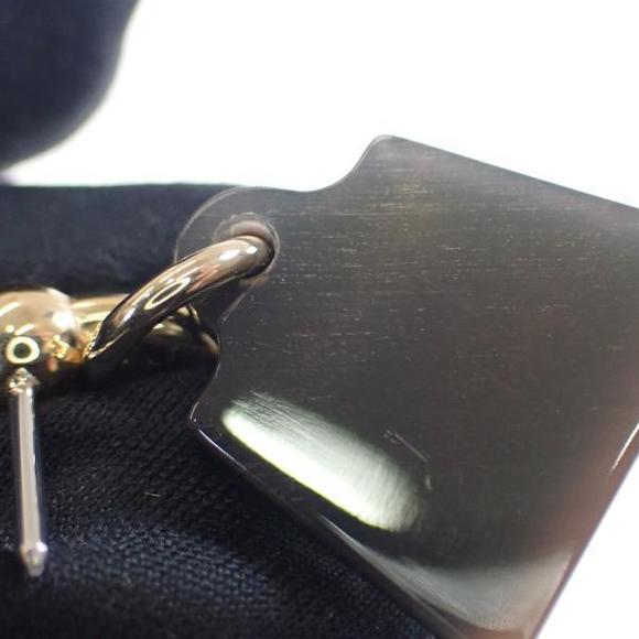 Hermes  Amulette Maroquinier Earrings Metal Earrings 443321 in Good condition - Picture 5 of 6